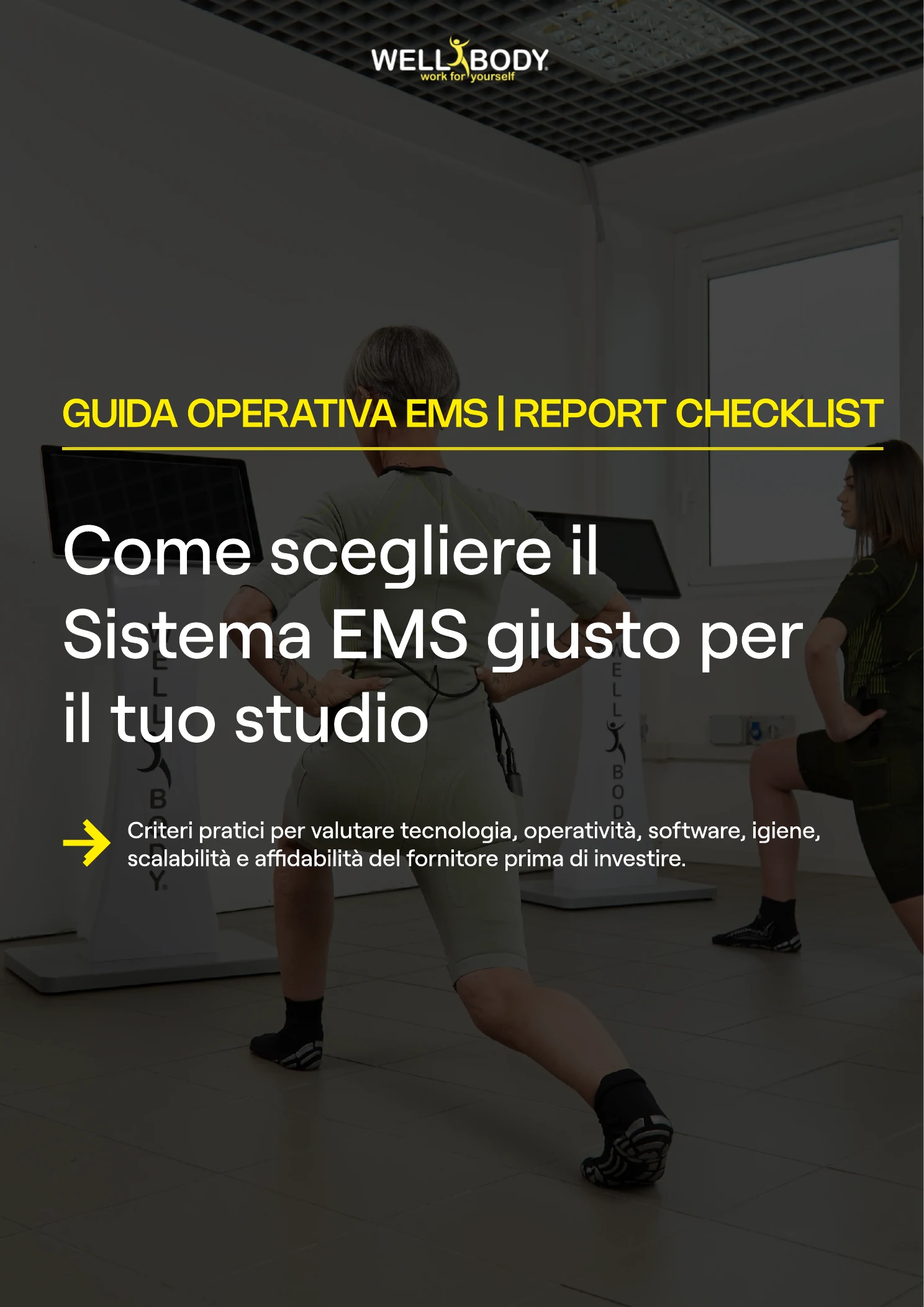 Copertina della guida Come scegliere il Sistema EMS giusto per il tuo studio